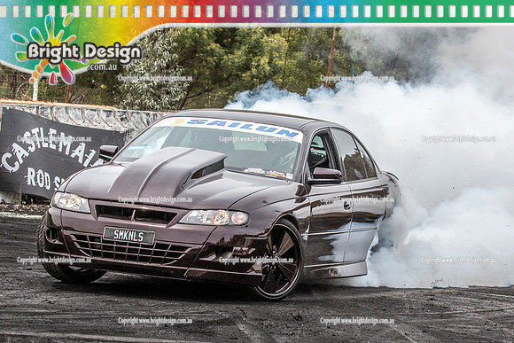 Street Machine Supernats 24 @ Stawell Motor Sports Club 8 Dec 2018  (1050)  SMKNLS  BURNOUT