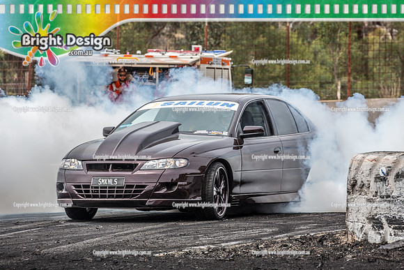 Street Machine Supernats 24 @ Stawell Motor Sports Club 8 Dec 2018  (1061)  SMKNLS  BURNOUT