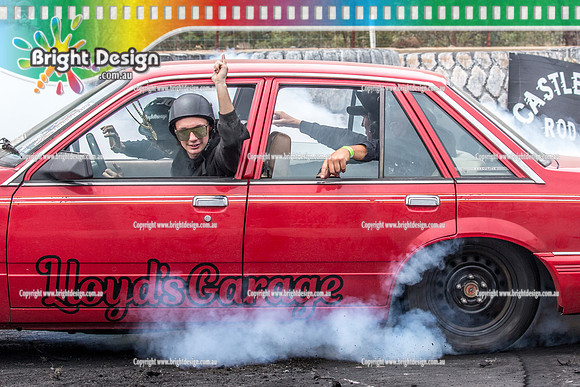 Street Machine Supernats 24 @ Stawell Motor Sports Club 8 Dec 2018  (1088)  NOBAIL BURNOUT