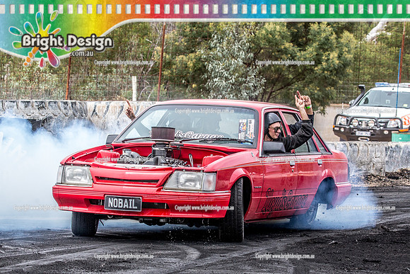 Street Machine Supernats 24 @ Stawell Motor Sports Club 8 Dec 2018  (1102)  NOBAIL BURNOUT
