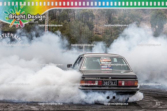 Street Machine Supernats 24 @ Stawell Motor Sports Club 8 Dec 2018  (1191)  383SLE BURNOUT