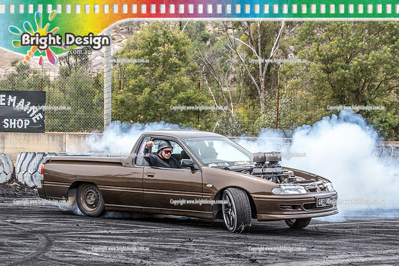 Street Machine Supernats 24 @ Stawell Motor Sports Club 8 Dec 2018  (1211)   GHETTO BURNOUT