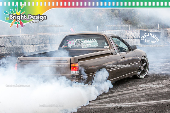 Street Machine Supernats 24 @ Stawell Motor Sports Club 8 Dec 2018  (1217)  GHETTO BURNOUT