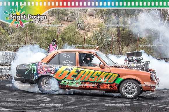 Street Machine Supernats 24 @ Stawell Motor Sports Club 8 Dec 2018  (1293)  GEMSKID BURNOUT