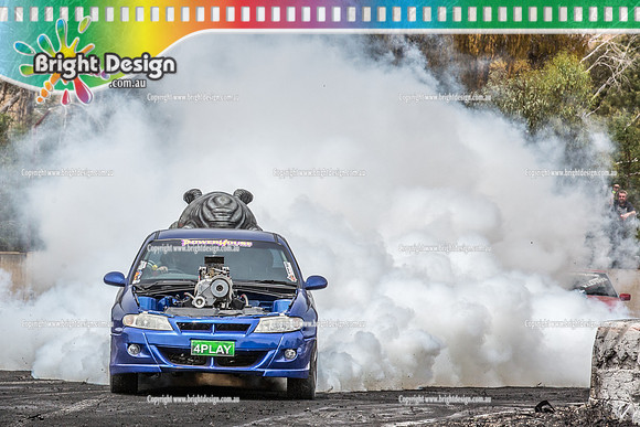 Street Machine Supernats 24 @ Stawell Motor Sports Club 8 Dec 2018  (1319)  4PLAY BURNOUT