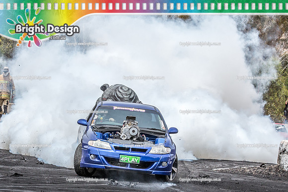 Street Machine Supernats 24 @ Stawell Motor Sports Club 8 Dec 2018  (1321)  4PLAY BURNOUT