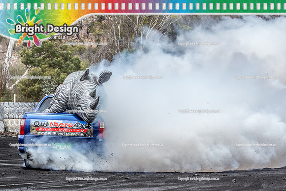 Street Machine Supernats 24 @ Stawell Motor Sports Club 8 Dec 2018  (1326)  4PLAY BURNOUT