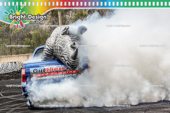 Street Machine Supernats 24 @ Stawell Motor Sports Club 8 Dec 2018  (1330)  4PLAY BURNOUT