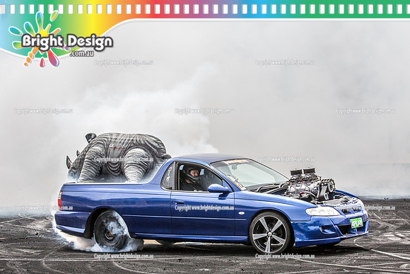 Street Machine Supernats 24 @ Stawell Motor Sports Club 8 Dec 2018  (1336)  4PLAY BURNOUT