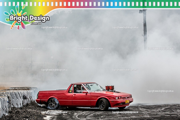 Street Machine Supernats 24 @ Stawell Motor Sports Club 8 Dec 2018  (1356)  EVILXF BURNOUT