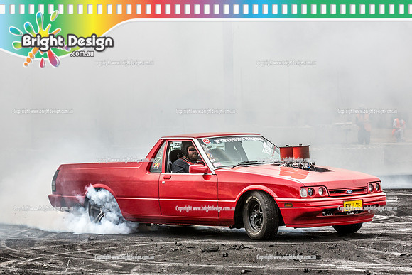 Street Machine Supernats 24 @ Stawell Motor Sports Club 8 Dec 2018  (1361)  EVILXF BURNOUT