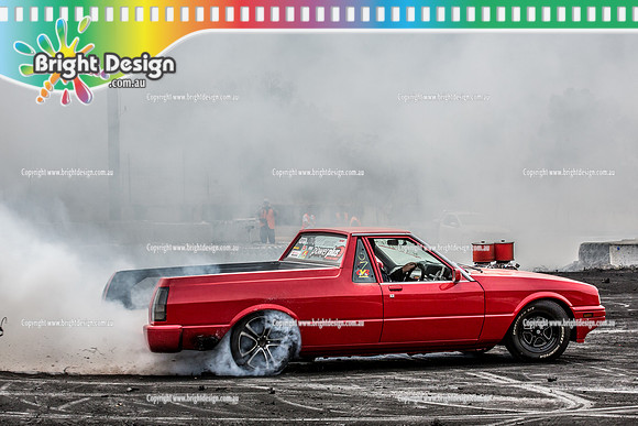 Street Machine Supernats 24 @ Stawell Motor Sports Club 8 Dec 2018  (1362)  EVILXF BURNOUT