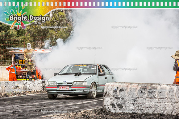 Street Machine Supernats 24 @ Stawell Motor Sports Club 8 Dec 2018  (1458)  SLOXR6 BURNOUT