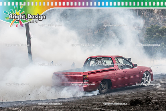 Street Machine Supernats 24 @ Stawell Motor Sports Club 8 Dec 2018  (1489)  PRO6L BURNOUT
