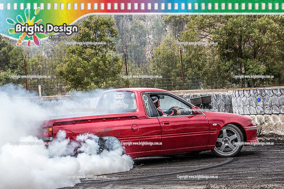 Street Machine Supernats 24 @ Stawell Motor Sports Club 8 Dec 2018  (1501)  PRO6L BURNOUT