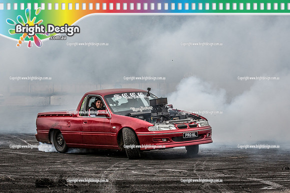 Street Machine Supernats 24 @ Stawell Motor Sports Club 8 Dec 2018  (1507)  PRO6L BURNOUT