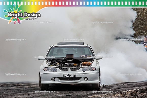 Street Machine Supernats 24 @ Stawell Motor Sports Club 8 Dec 2018  (1561)  FELONY BURNOUT