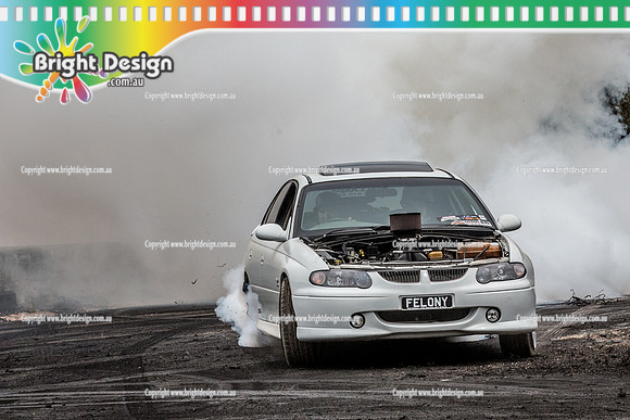 Street Machine Supernats 24 @ Stawell Motor Sports Club 8 Dec 2018  (1562)  FELONY BURNOUT