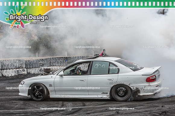 Street Machine Supernats 24 @ Stawell Motor Sports Club 8 Dec 2018  (1566)  FELONY BURNOUT