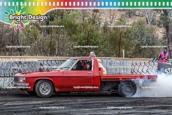 Street Machine Supernats 24 @ Stawell Motor Sports Club 8 Dec 2018  (1585)  4GRIMWHORE BURNOUT