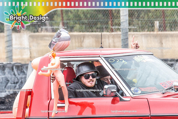Street Machine Supernats 24 @ Stawell Motor Sports Club 8 Dec 2018  (1626)  4GRIMWHORE BURNOUT