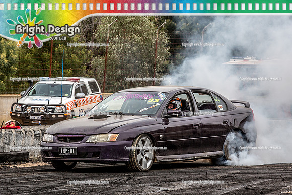Street Machine Supernats 24 @ Stawell Motor Sports Club 8 Dec 2018  (1634)  IMPSBL BURNOUT