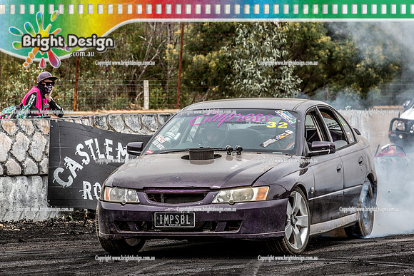Street Machine Supernats 24 @ Stawell Motor Sports Club 8 Dec 2018  (1635)  IMPSBL BURNOUT