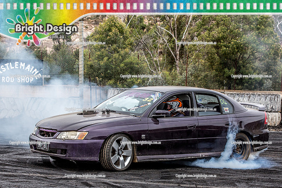Street Machine Supernats 24 @ Stawell Motor Sports Club 8 Dec 2018  (1639)  IMPSBL BURNOUT