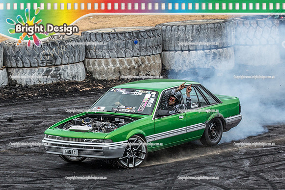 Street Machine Supernats 24 @ Stawell Motor Sports Club 8 Dec 2018  (1646)  GUNJA  BURNOUT