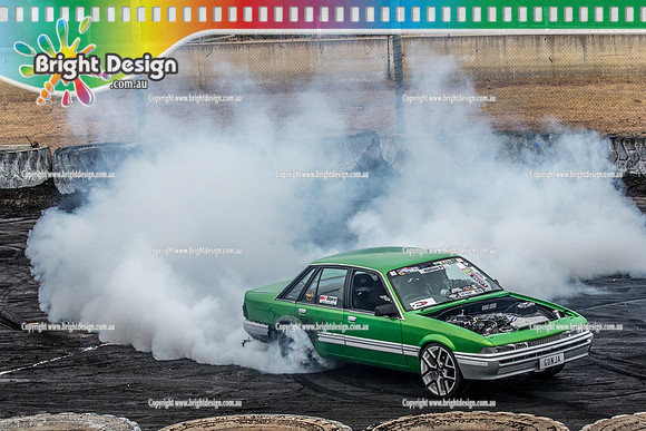 Street Machine Supernats 24 @ Stawell Motor Sports Club 8 Dec 2018  (1650)  GUNJA  BURNOUT