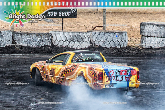Street Machine Supernats 24 @ Stawell Motor Sports Club 8 Dec 2018  (1667)  DEADLY BURNOUT