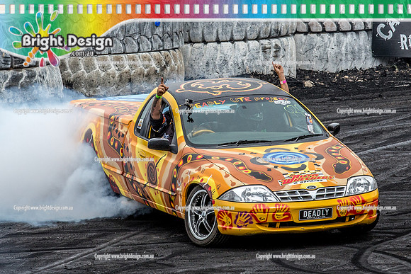 Street Machine Supernats 24 @ Stawell Motor Sports Club 8 Dec 2018  (1668)  DEADLY BURNOUT