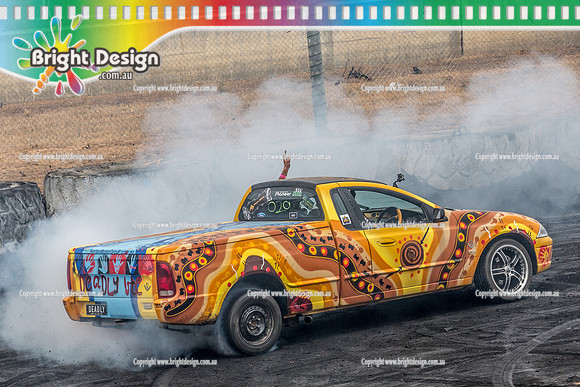 Street Machine Supernats 24 @ Stawell Motor Sports Club 8 Dec 2018  (1675)  DEADLY BURNOUT