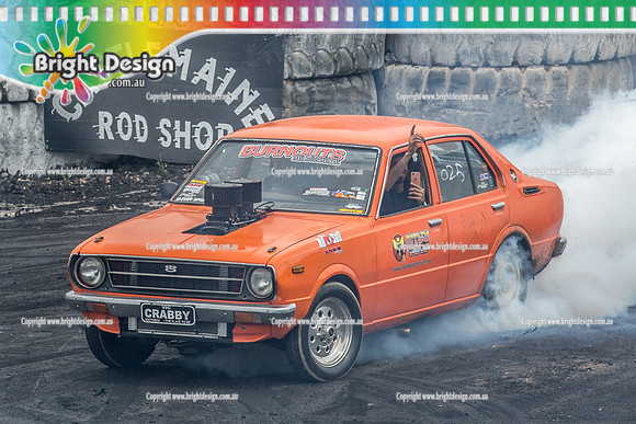 Street Machine Supernats 24 @ Stawell Motor Sports Club 8 Dec 2018  (1788)  CRABBY BURNOUT