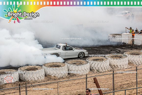 Street Machine Supernats 24 @ Stawell Motor Sports Club 8 Dec 2018  (1845)  FIVE7 BURNOUT