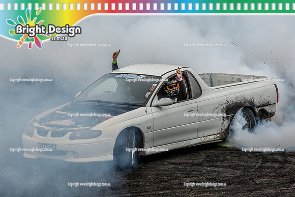 Street Machine Supernats 24 @ Stawell Motor Sports Club 8 Dec 2018  (1850)  FIVE7 BURNOUT
