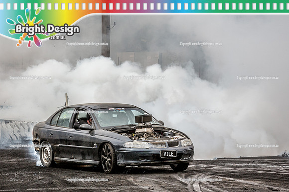 Street Machine Supernats 24 @ Stawell Motor Sports Club 8 Dec 2018  (1988)  VILE BURNOUT
