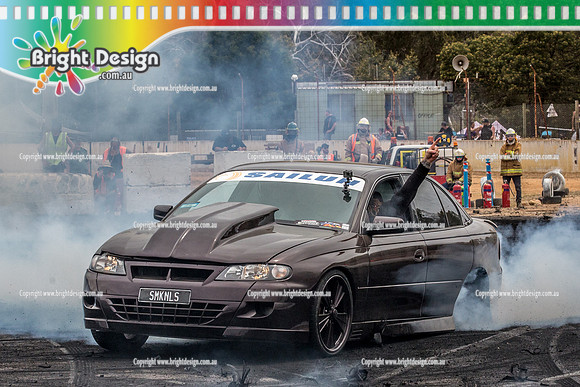 Street Machine Supernats 24 @ Stawell Motor Sports Club 8 Dec 2018  (2015)  SMKNLS BURNOUT
