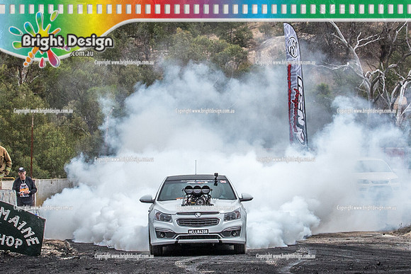 Street Machine Supernats 24 @ Stawell Motor Sports Club 8 Dec 2018  (2029)  HELLRAZOR BURNOUT
