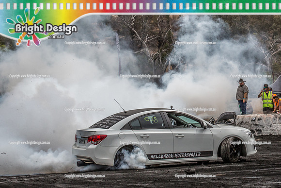 Street Machine Supernats 24 @ Stawell Motor Sports Club 8 Dec 2018  (2033)  HELLRAZOR BURNOUT