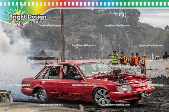 Street Machine Supernats 24 @ Stawell Motor Sports Club 8 Dec 2018  (2109)  NOBAIL BURNOUT