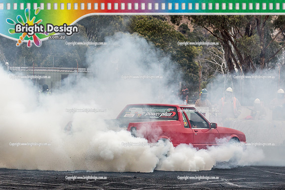 Street Machine Supernats 24 @ Stawell Motor Sports Club 8 Dec 2018  (2273)  EVILXF BURNOUT