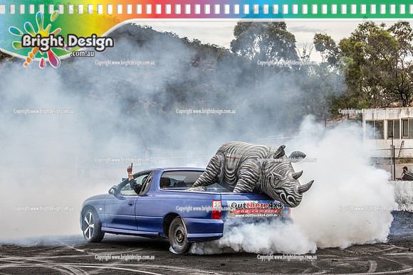 Street Machine Supernats 24 @ Stawell Motor Sports Club 8 Dec 2018  (2311)  4PLAY BURNOUT