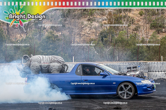 Street Machine Supernats 24 @ Stawell Motor Sports Club 8 Dec 2018  (2315)  4PLAY BURNOUT