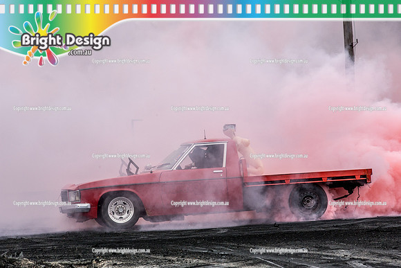 Street Machine Supernats 24 @ Stawell Motor Sports Club 8 Dec 2018  (2340)  4GRIMWHORE BURNOUT