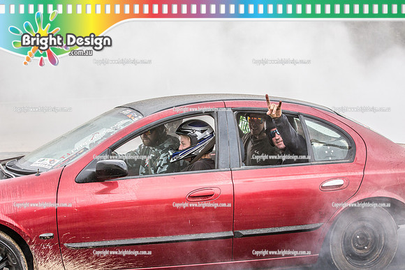 Street Machine Supernats 24 @ Stawell Motor Sports Club 8 Dec 2018  (2349)   AUWET BURNOUT