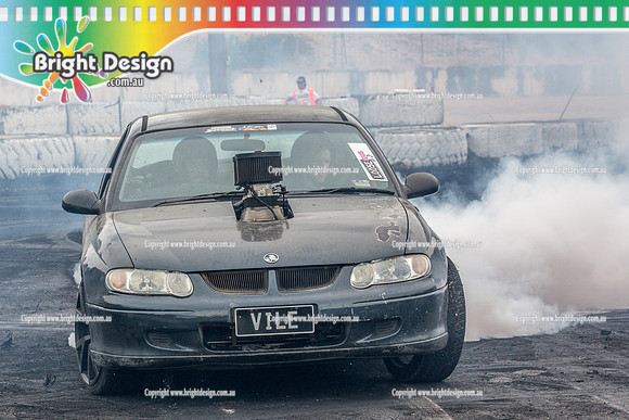 Street Machine Supernats 24 @ Stawell Motor Sports Club 8 Dec 2018  (2393) VILE BURNOUT