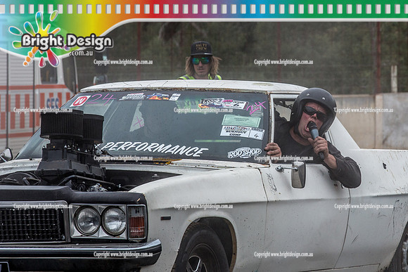 Street Machine Supernats 24 @ Stawell Motor Sports Club 8 Dec 2018  (2441)  PARTY BURNOUT