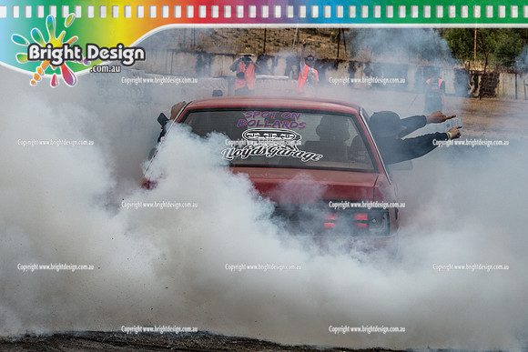 Street Machine Supernats 24 @ Stawell Motor Sports Club 8 Dec 2018  (2479)  NOBAIL BURNOUT