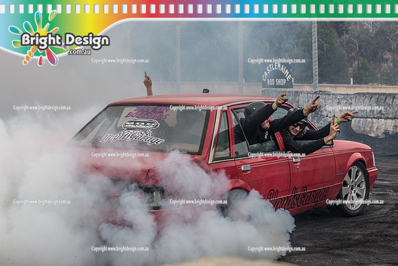 Street Machine Supernats 24 @ Stawell Motor Sports Club 8 Dec 2018  (2492)  NOBAIL BURNOUT